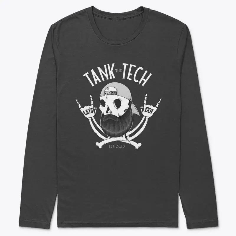 Skull Beard Long Sleeve (Colors)