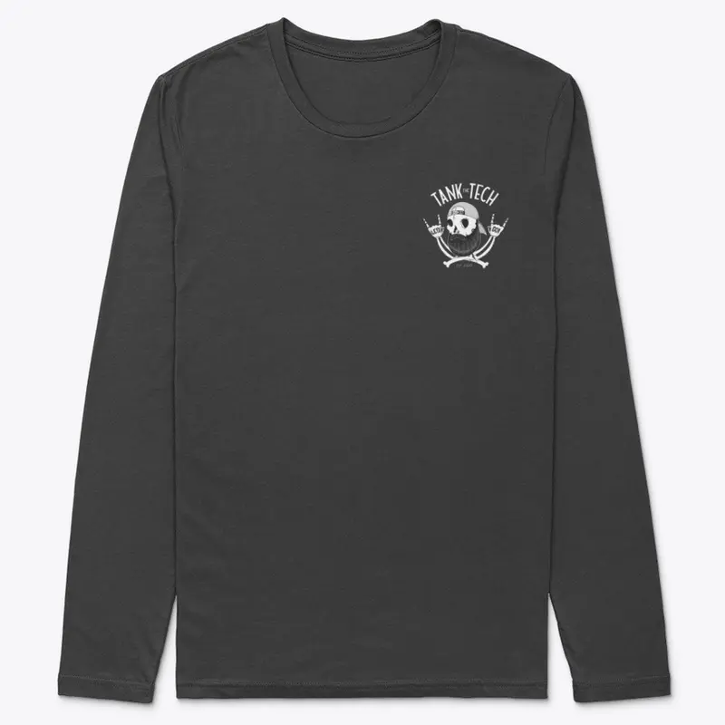 Skull Beard Roadie Long Sleeve (Colors)