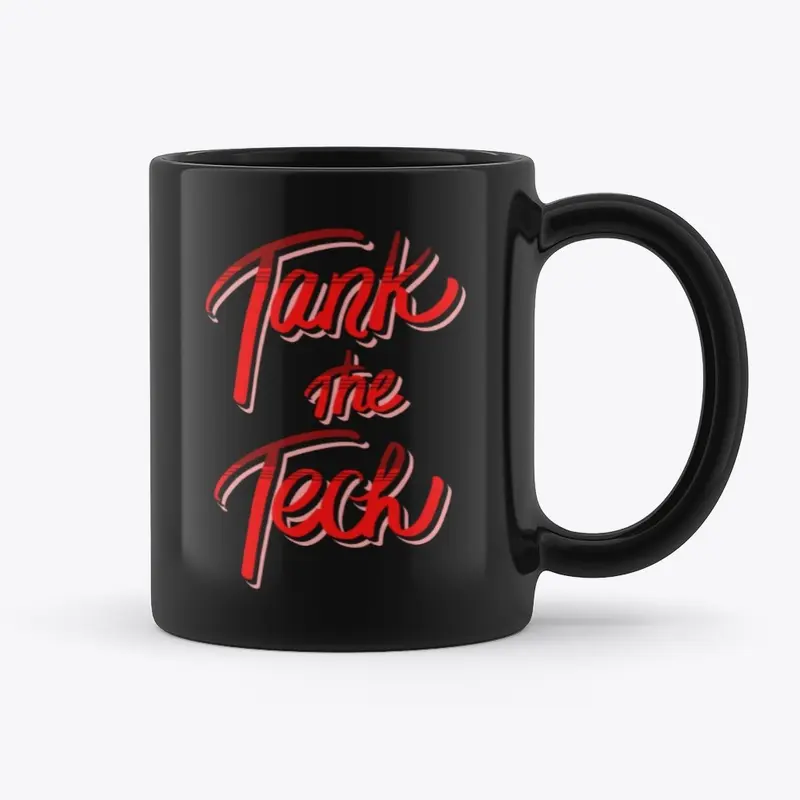 TankTheTech Logo Ceramic Coffee Mug